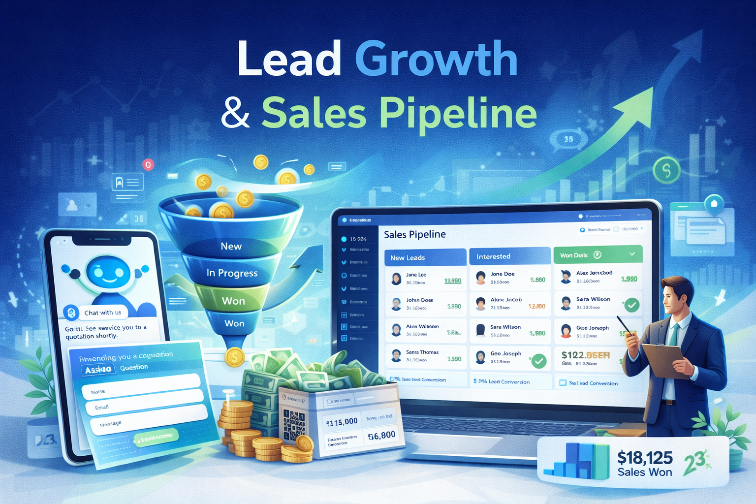 Lead Growth & Sales Pipeline